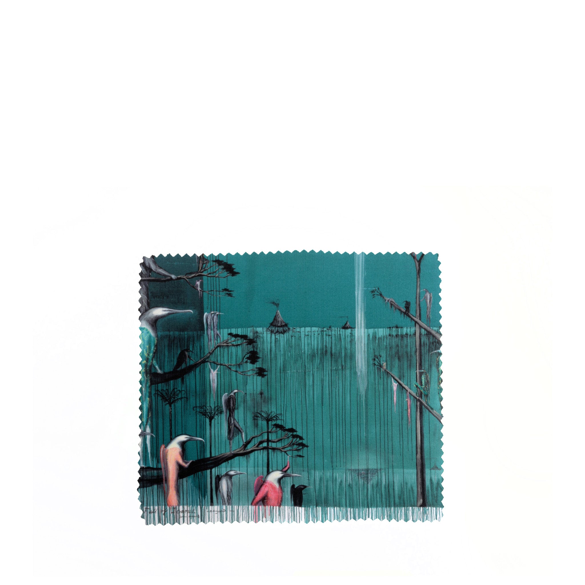 Bill Hammond "The Fall of Icarus" Lens Cloth