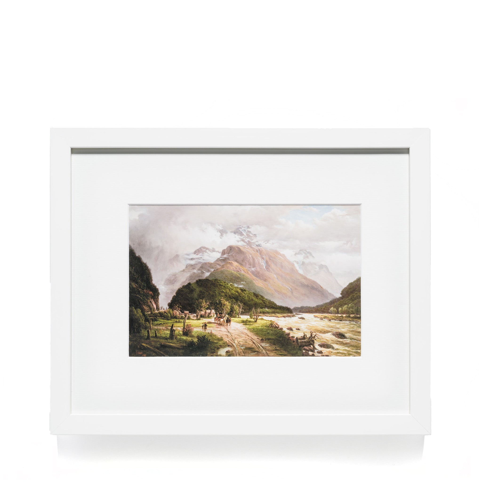 John Gibb "Clearing up after Rain…" Reproduction Print