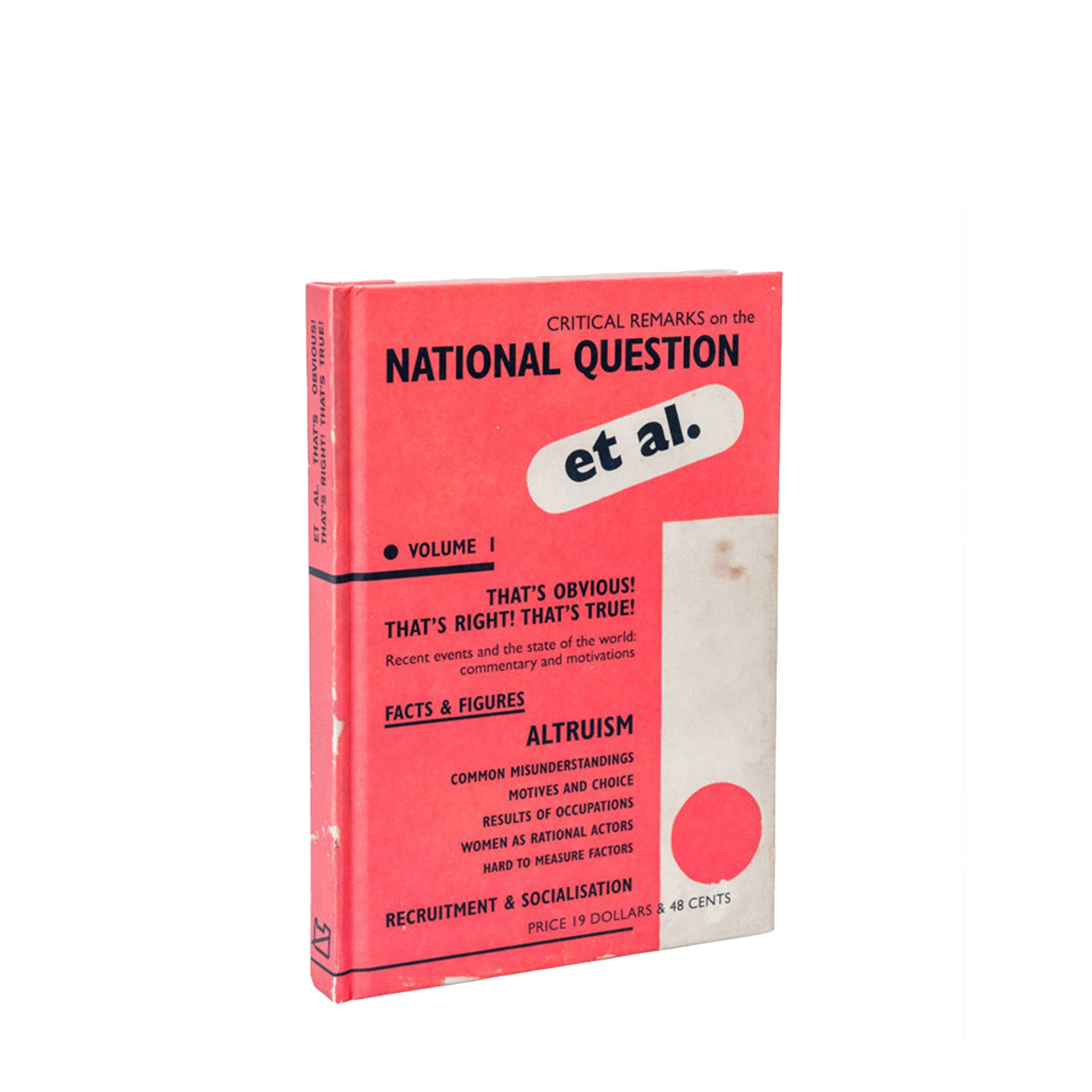 et al.: that's obvious! that's right! that's true