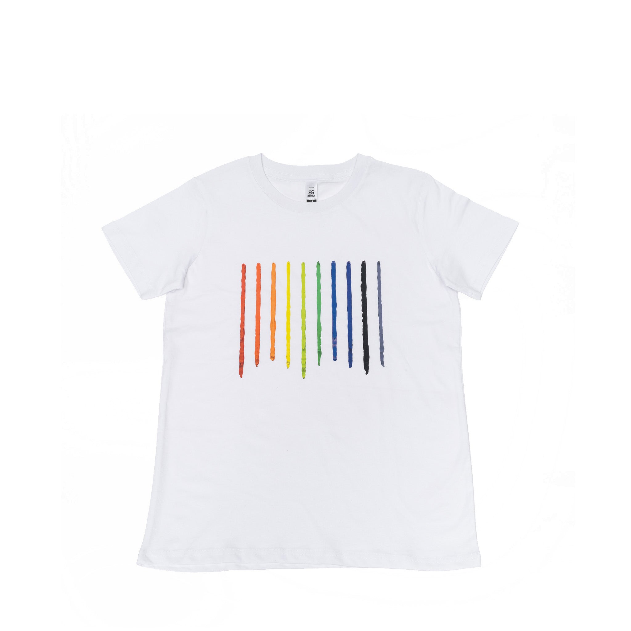 Helen Calder Arrangement for 15 Colours Tshirt Christchurch Art