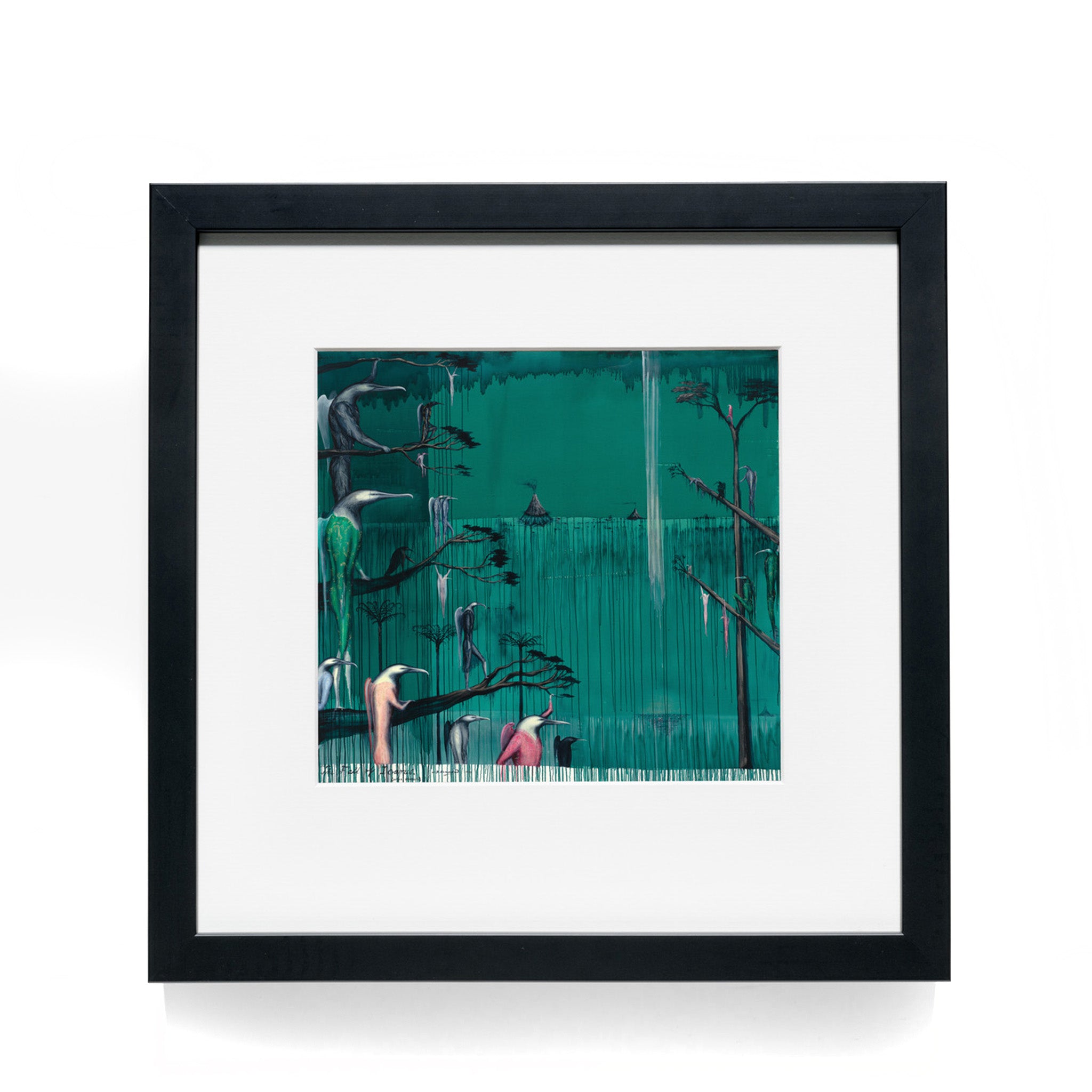 Bill Hammond "The Fall of Icarus" Reproduction Print