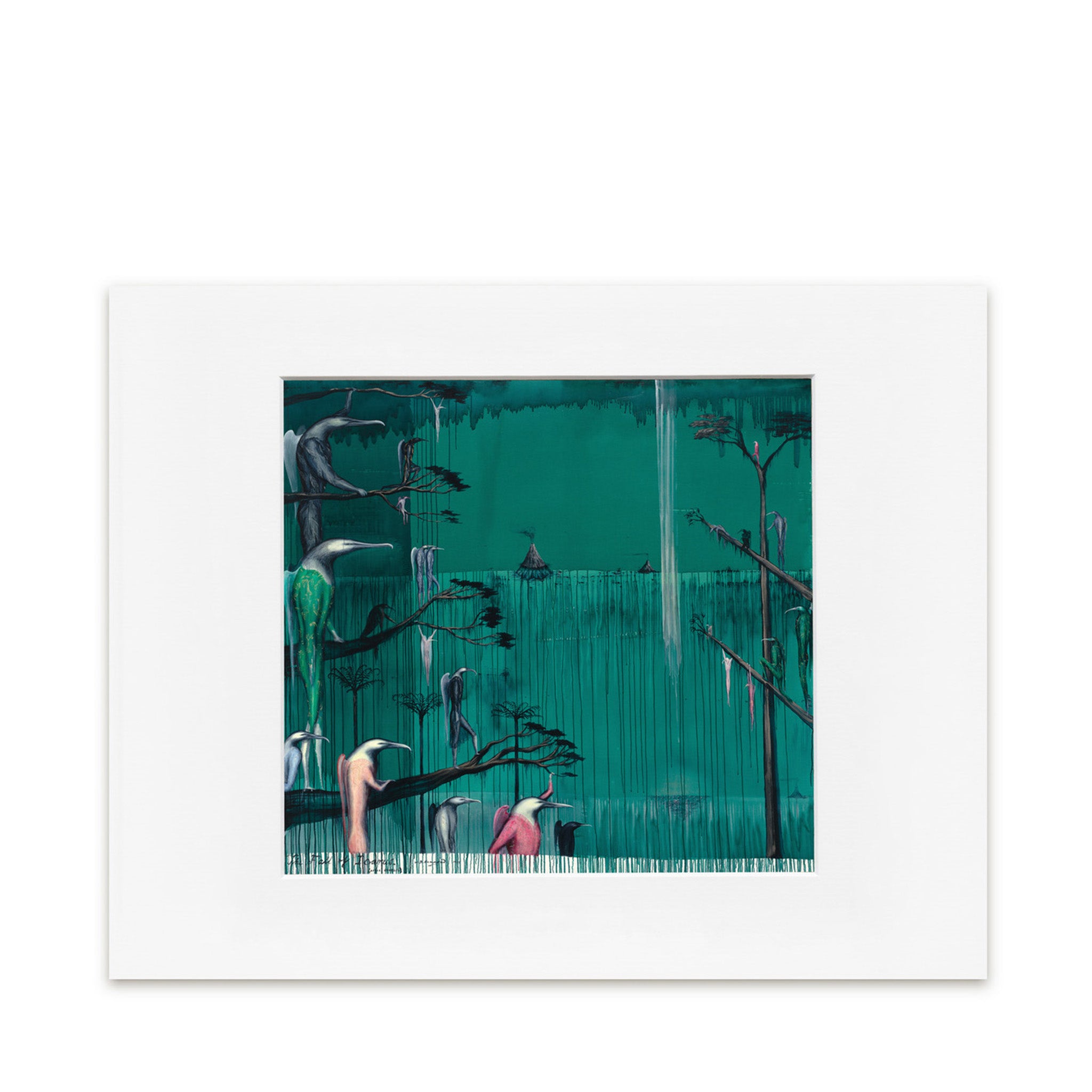 Bill Hammond "The Fall of Icarus" Reproduction Print