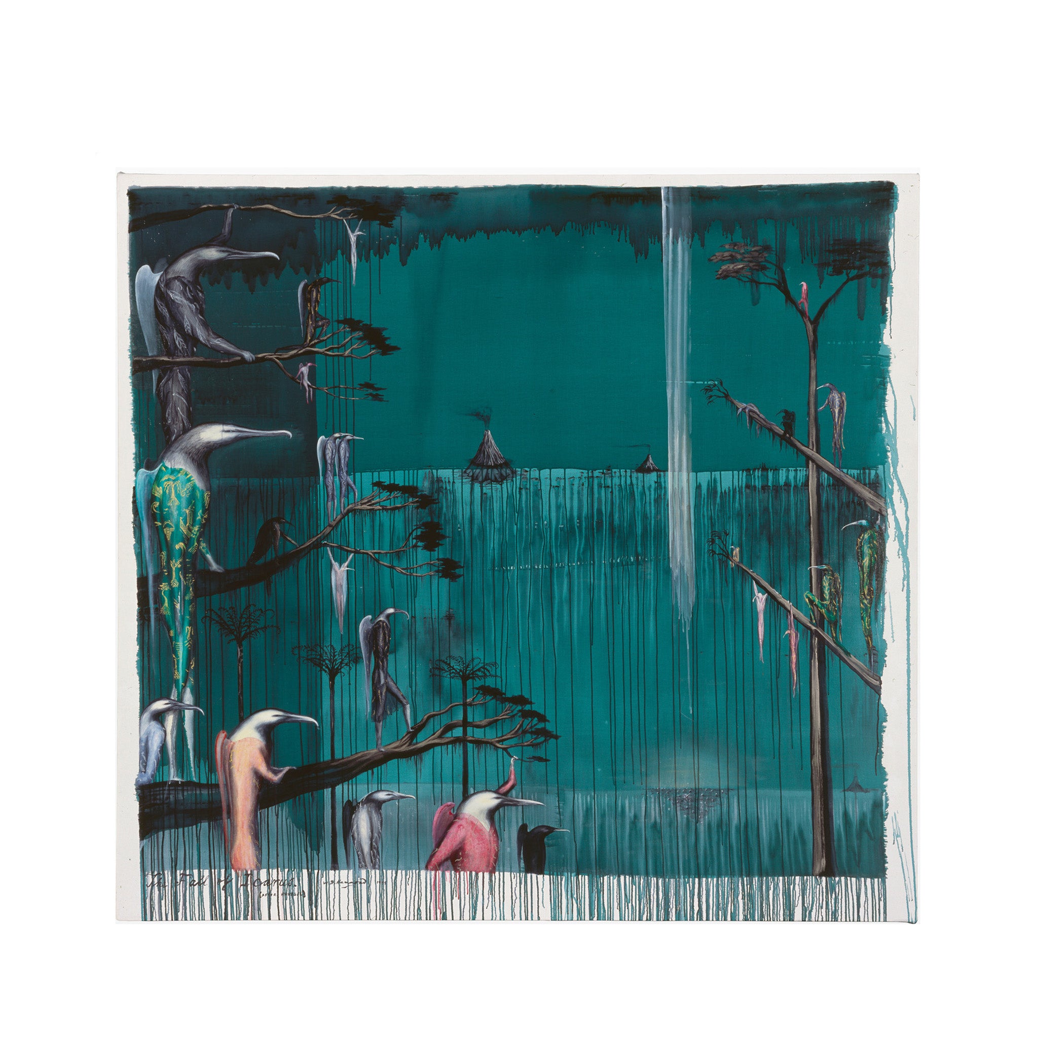 Bill Hammond "The Fall of Icarus" Reproduction Print