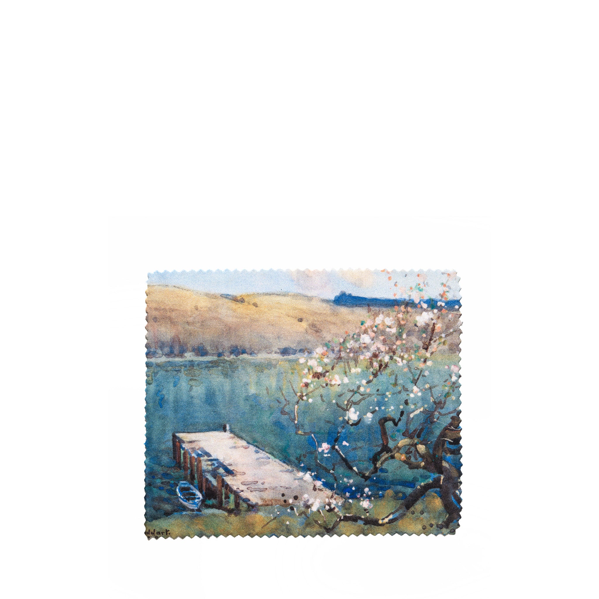 Margaret Stoddart "Diamond Harbour" Glasses Case with Lens Cloth