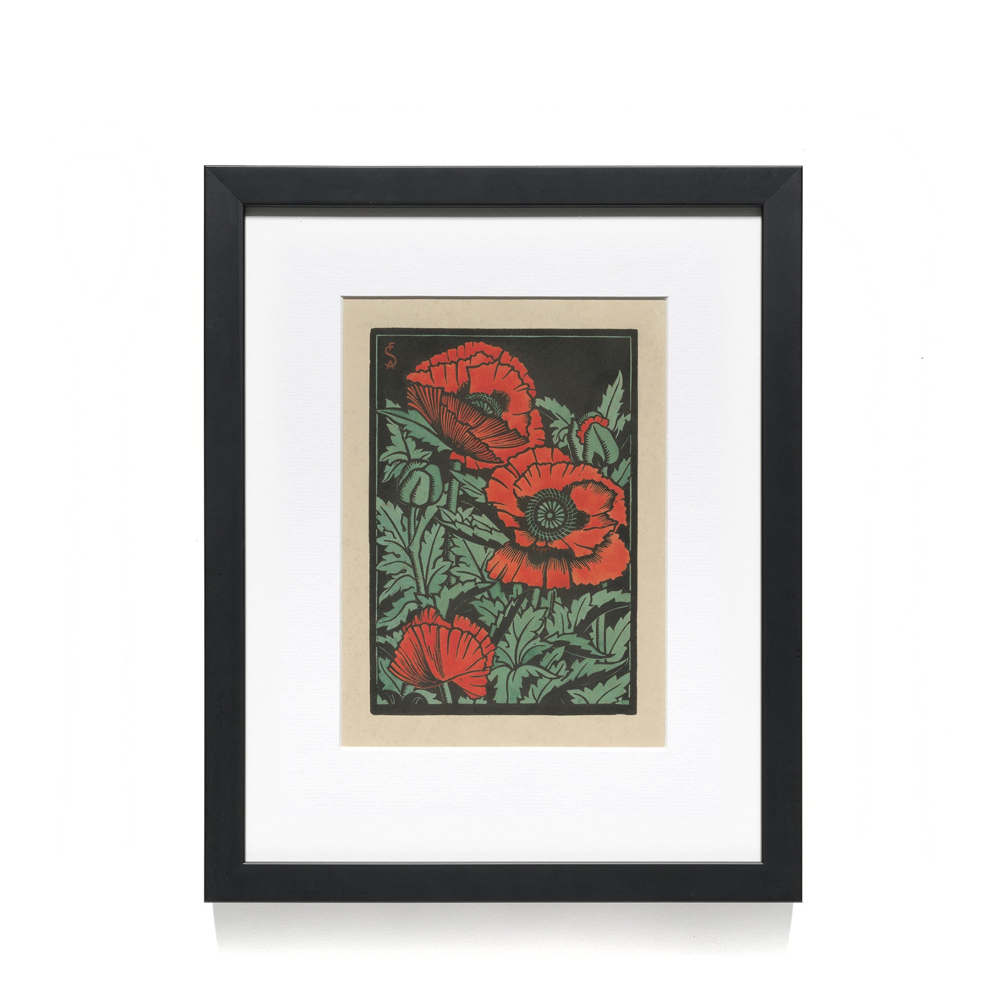 Francis A. Shurrock "Poppies" Reproduction Print
