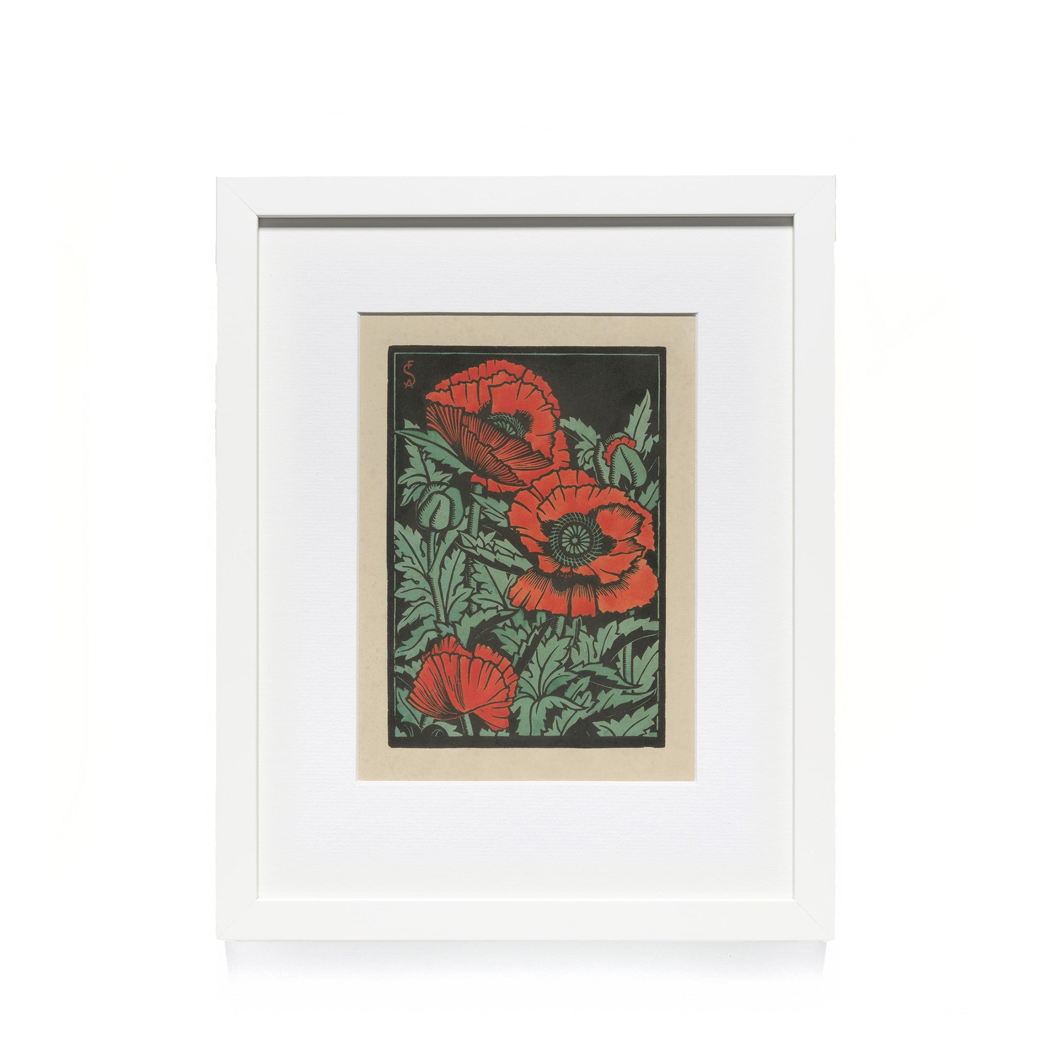 Francis A. Shurrock "Poppies" Reproduction Print