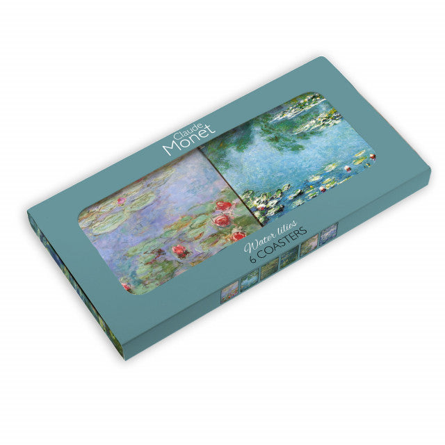 Claude Monet Water Lilies Coasters Set