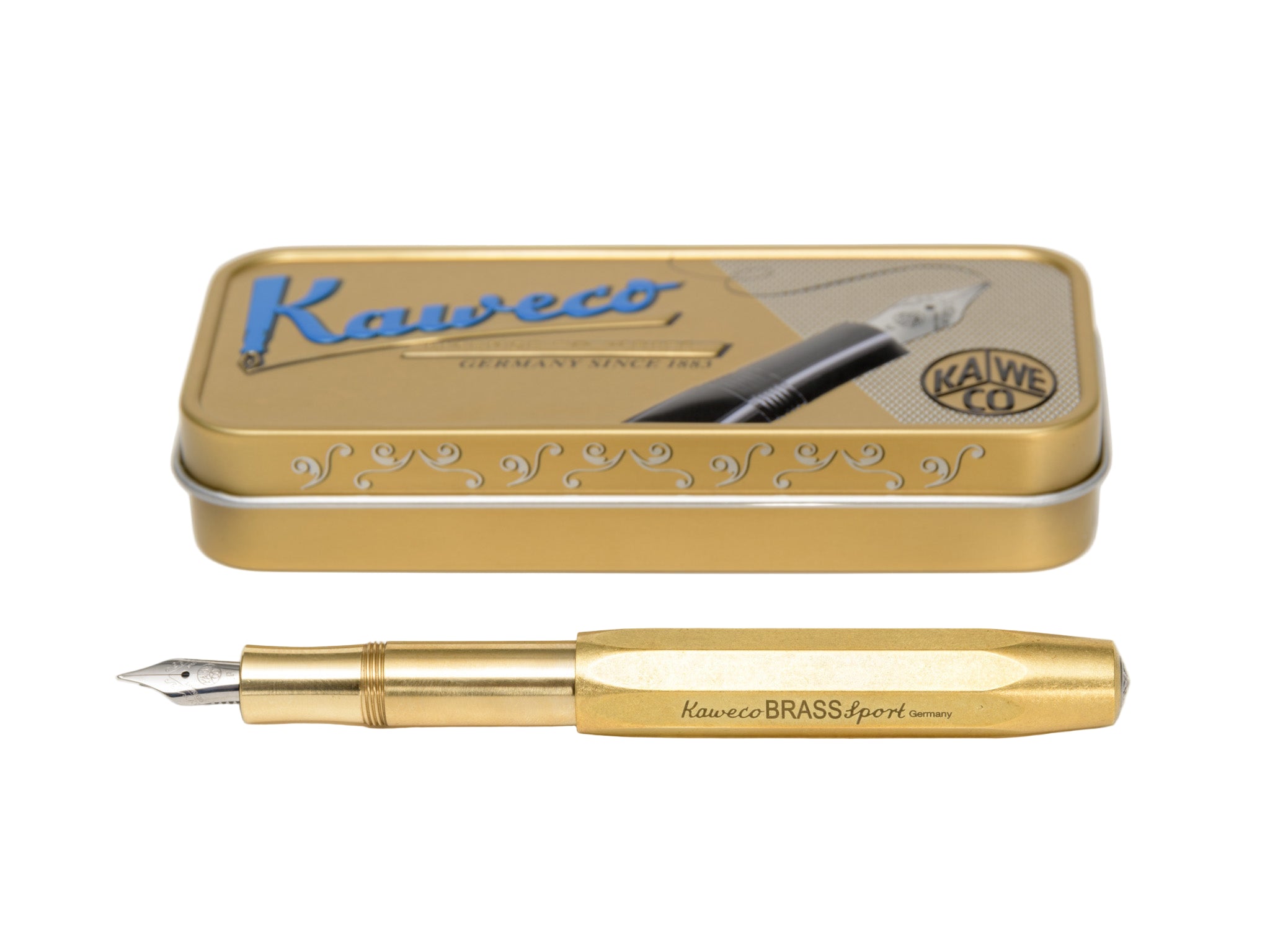 Kaweco BRASS SPORT F/Nib Fountain Pen