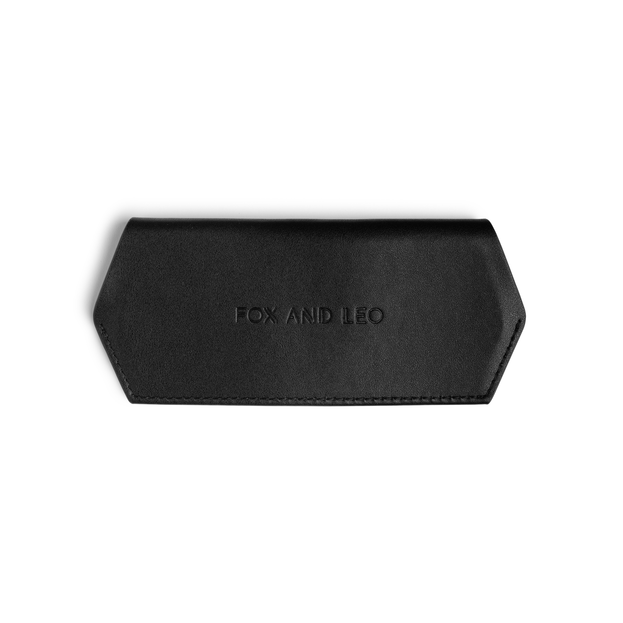 Slimline Glasses Case - Black