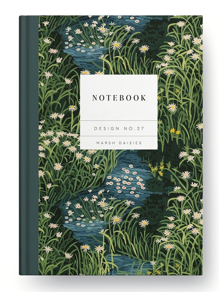 Kaleido Marsh Daisies Hardback Notebook