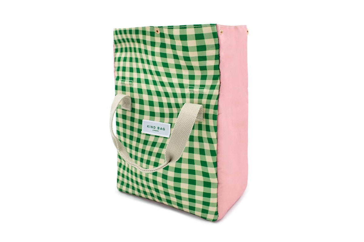 Kind Bag Lunch Bag Distorted Gingham