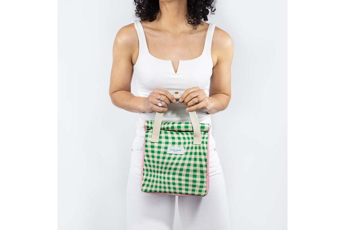 Kind Bag Lunch Bag Distorted Gingham