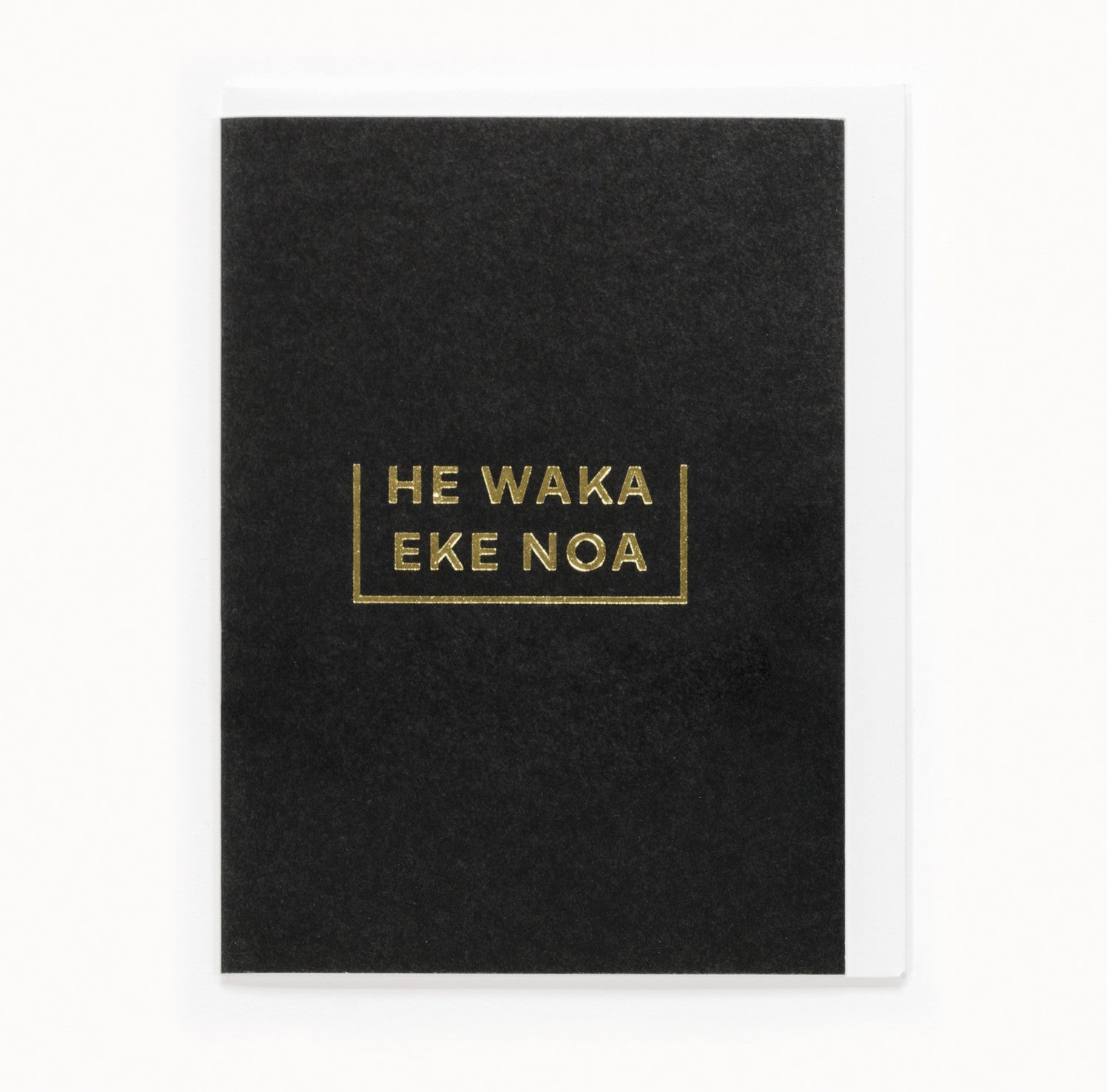 He Waka Eke Noa Card