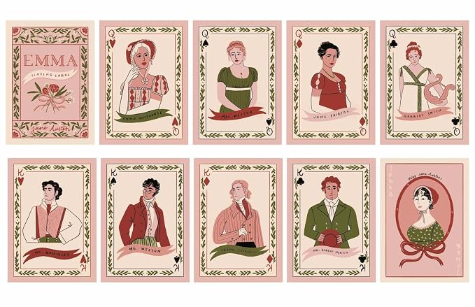 Literary Suits: Jane Austen Collection Playing Cards