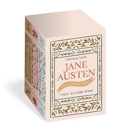 Literary Suits: Jane Austen Collection Playing Cards