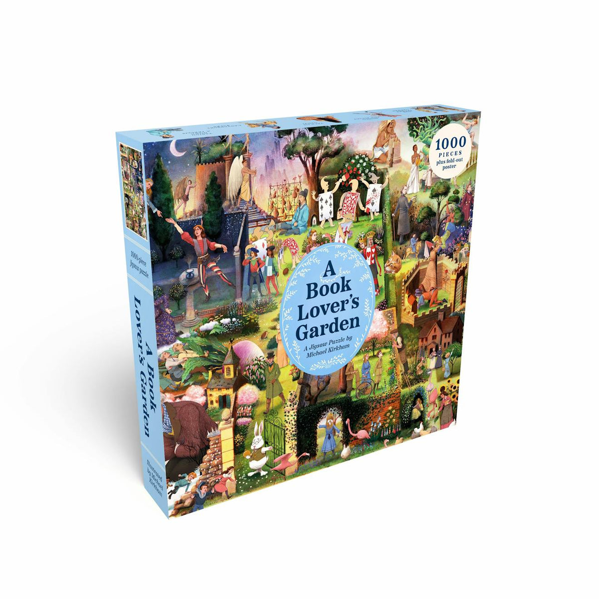 A Book Lover's Garden Jigsaw Puzzle
