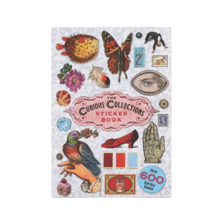 Curious Collections Sticker Book