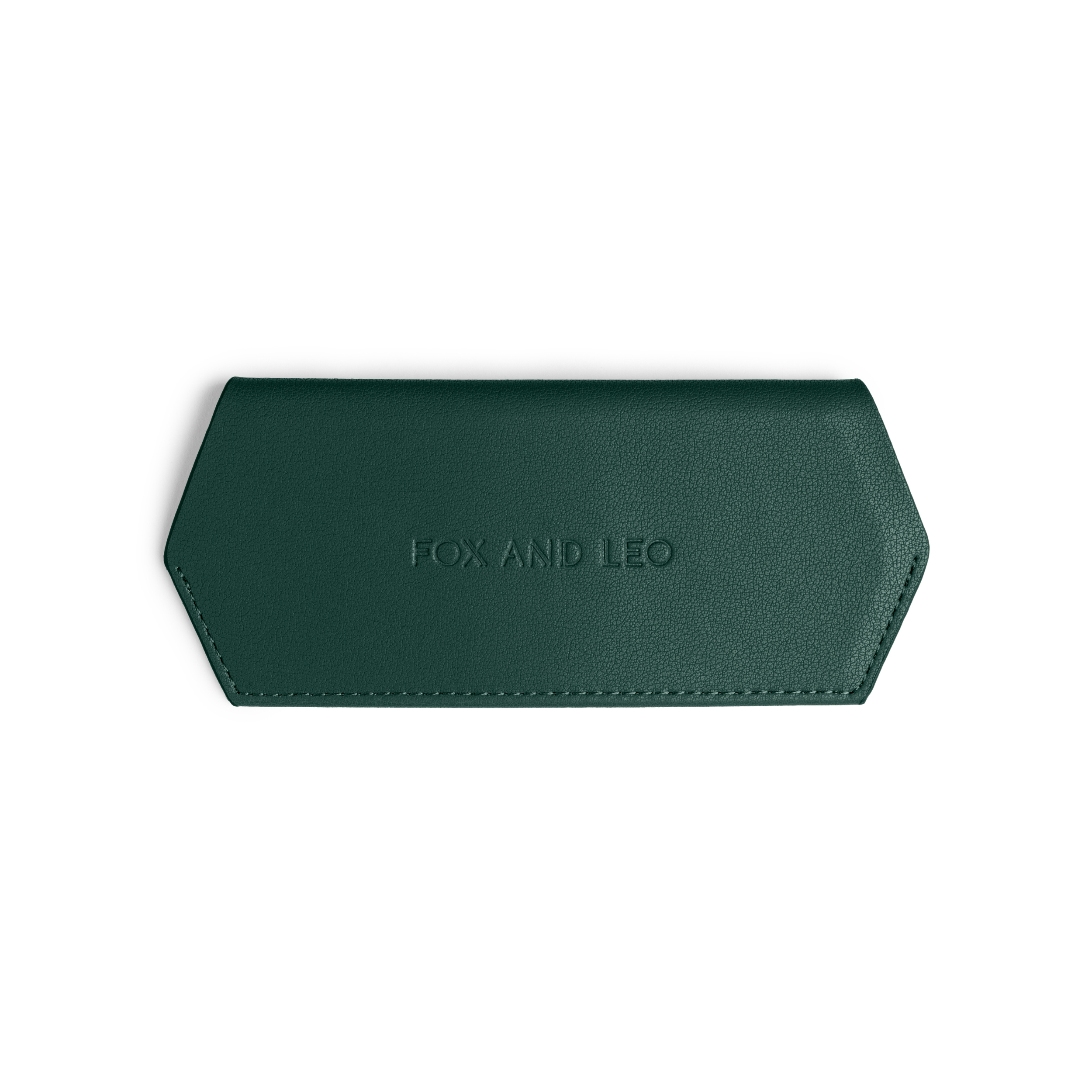 Slimline Glasses Case - Forest Green