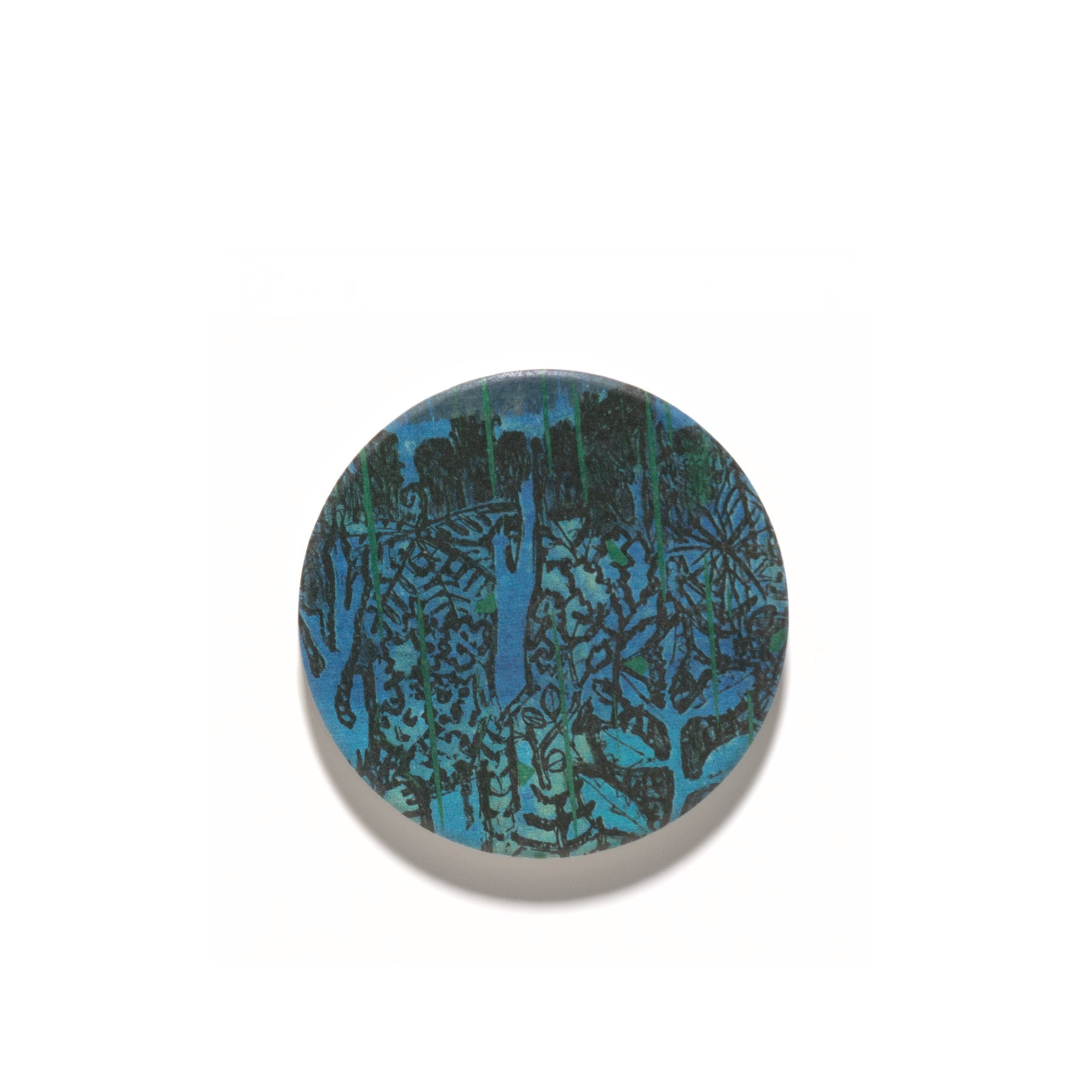 Juliet Peter "Rain Forest II" Ceramic Magnet