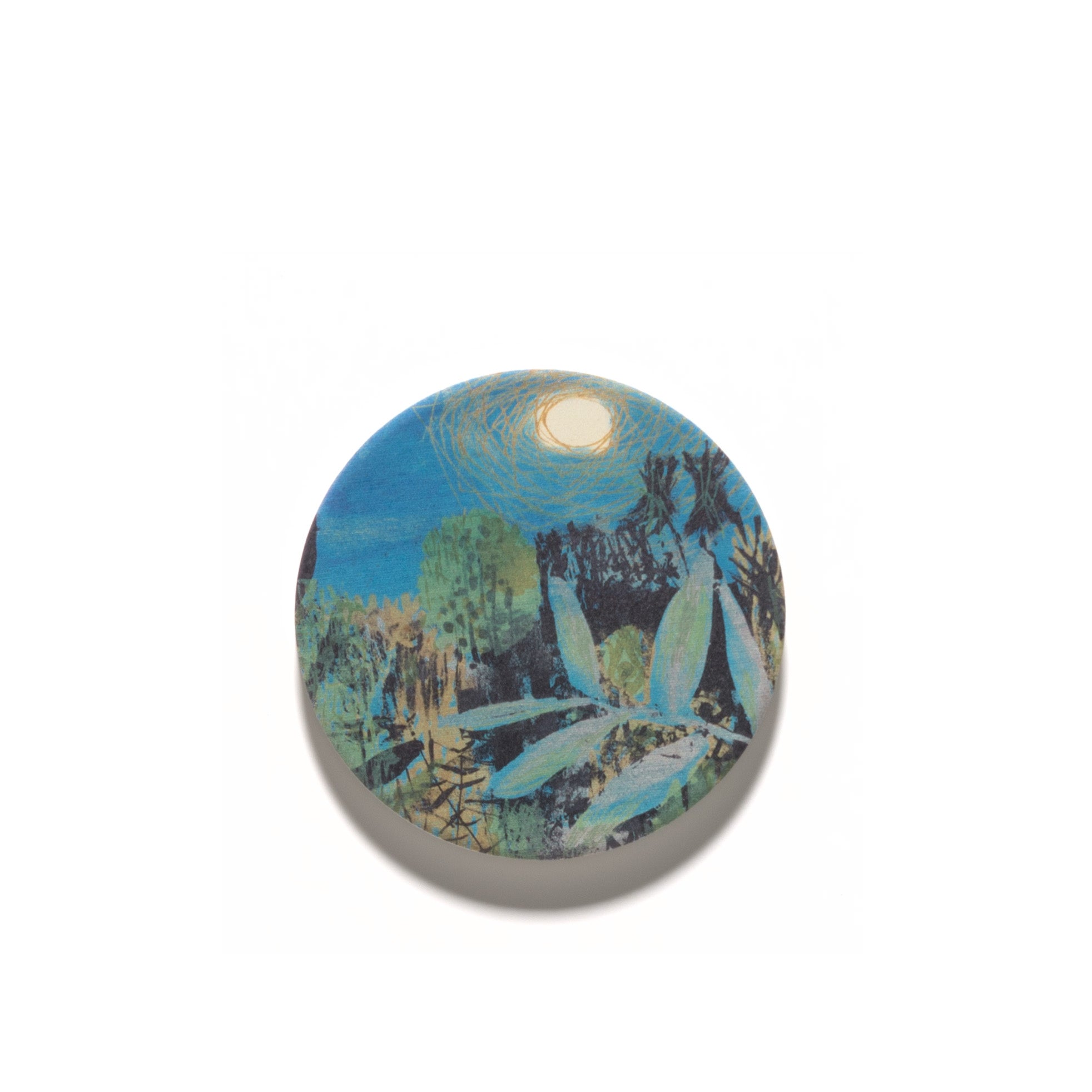 Juliet Peter "Blue Moonlight" Ceramic Magnet
