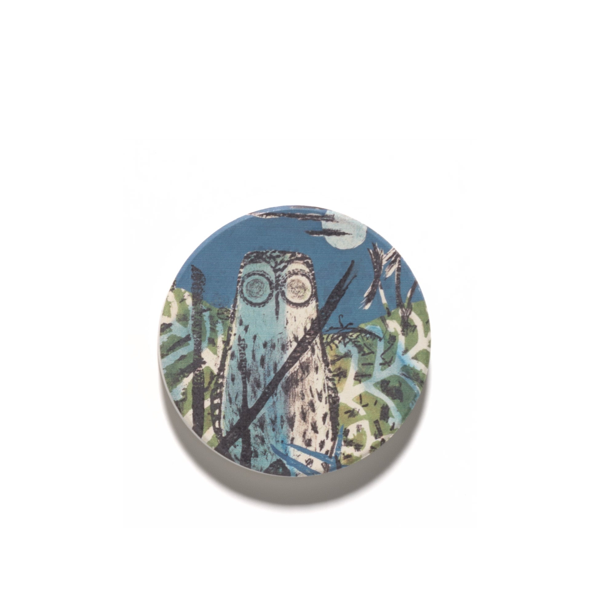 Juliet Peter "Morepork and Pungas" Ceramic Magnet