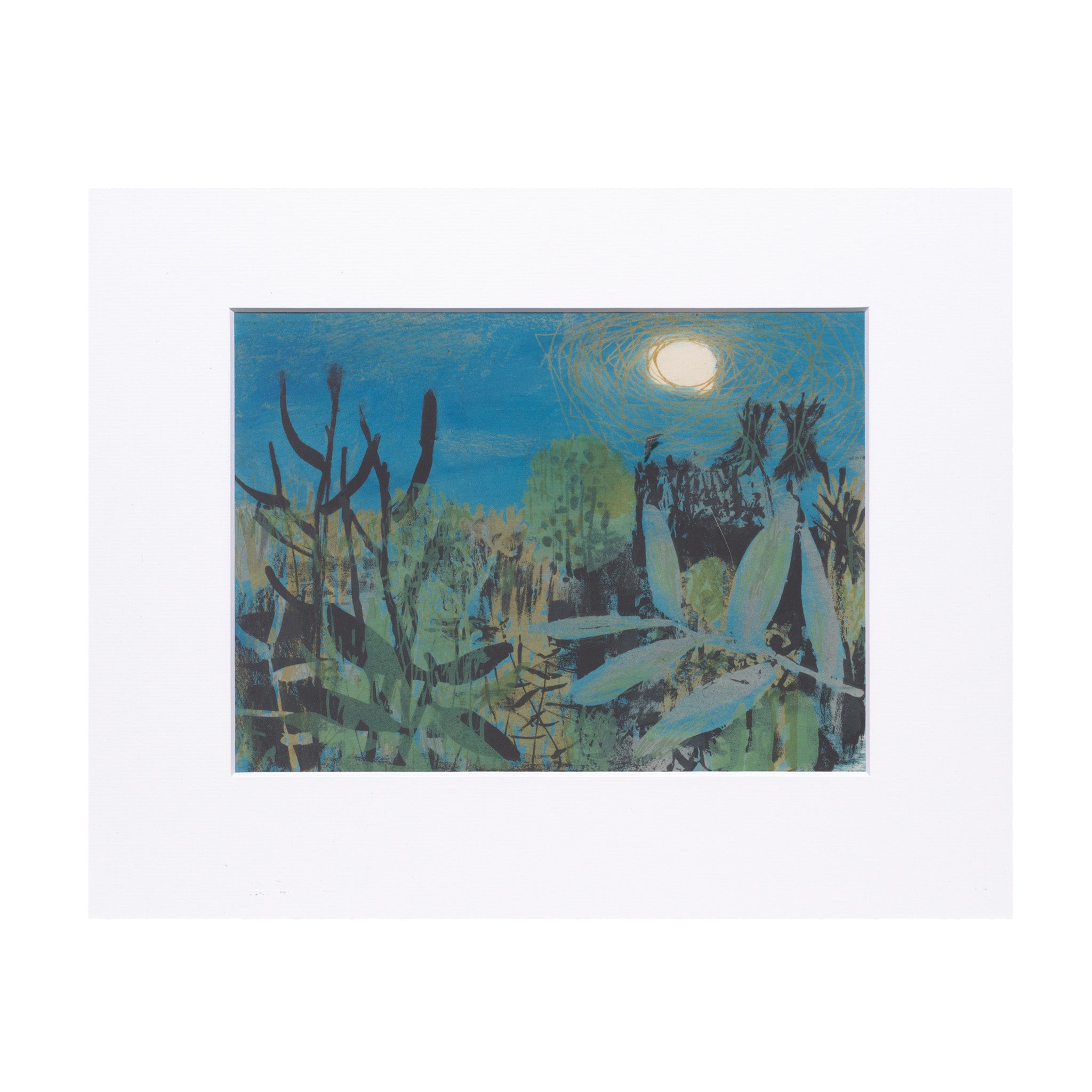 Juliet Peter "Blue Moonlight" Reproduction Print