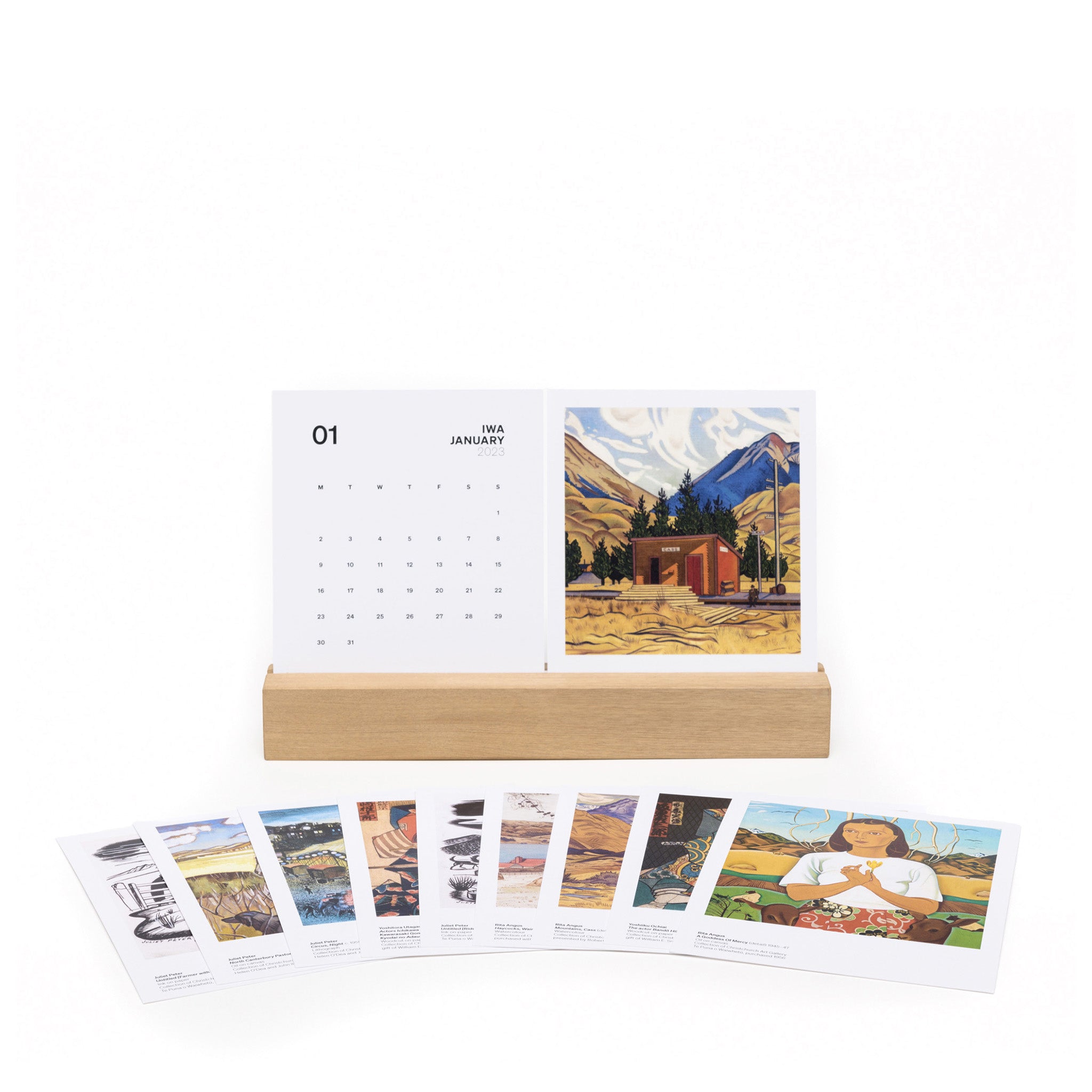 Christchurch Art Gallery Te Puna o Waiwhetū Snapshot Calendar