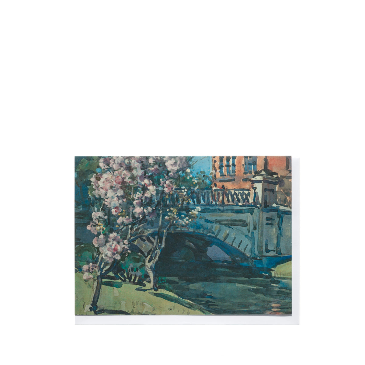 Margaret Stoddart "Blossom, Worcester St Bridge" Card