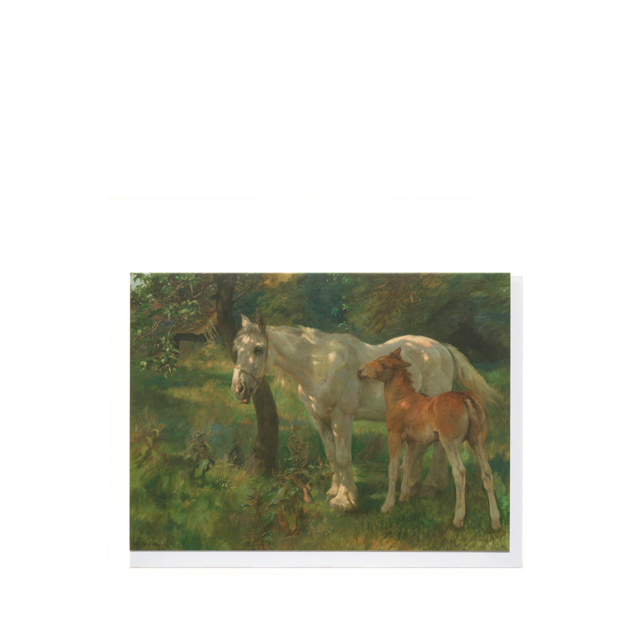 Lucy Kemp-Welch "In the Orchard" Card