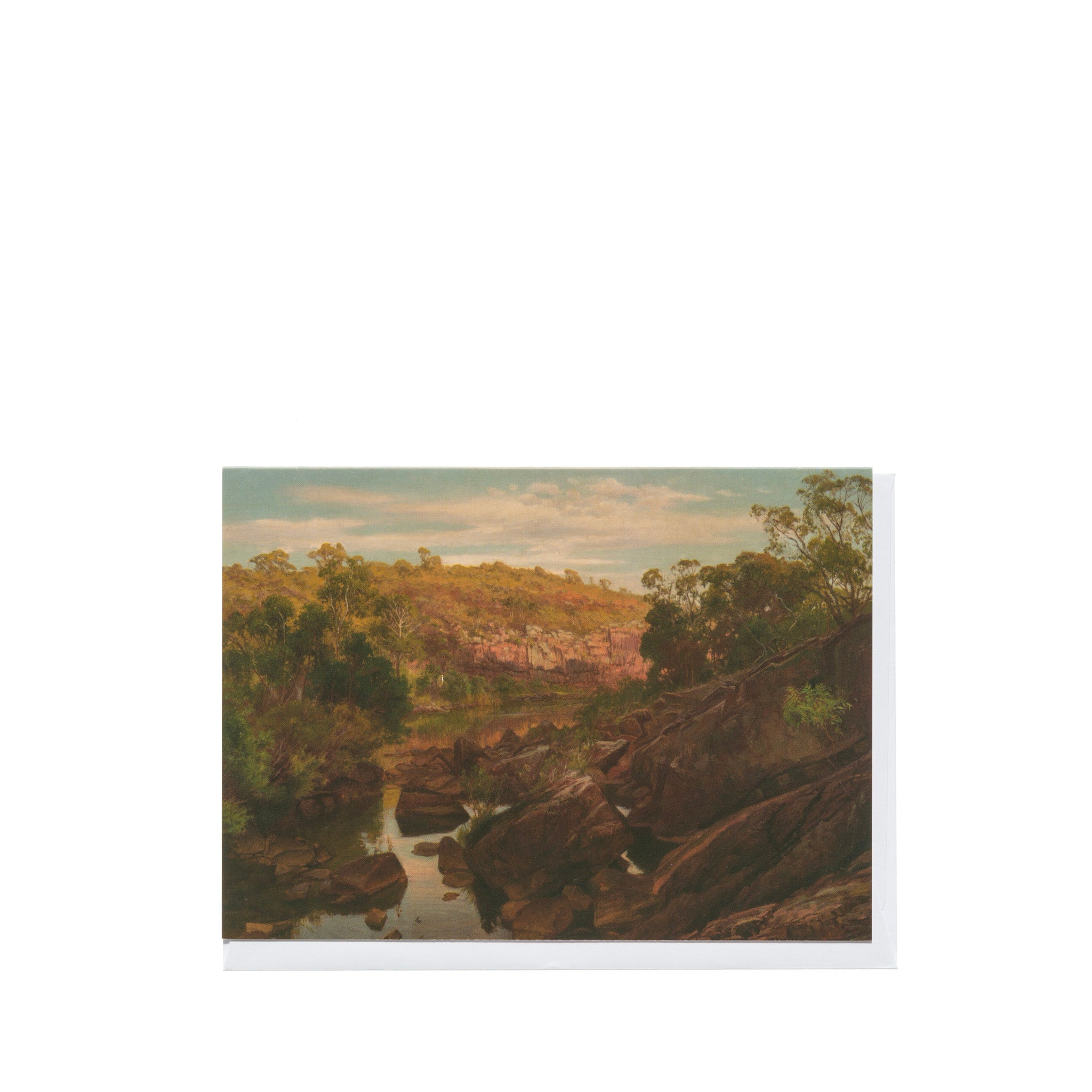 Edmund Gouldsmith "Pool Near Adelaide" Card