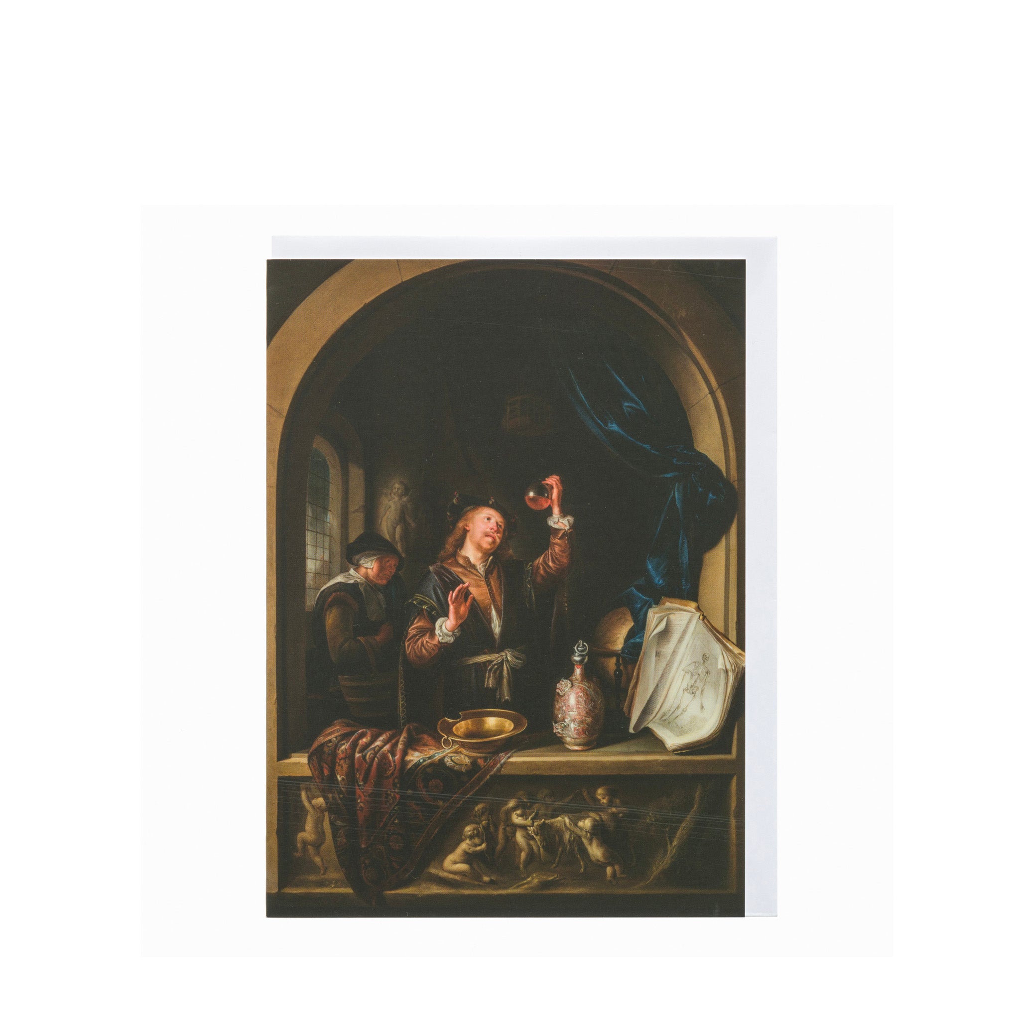 Gerrit Dou "The Physician" Card