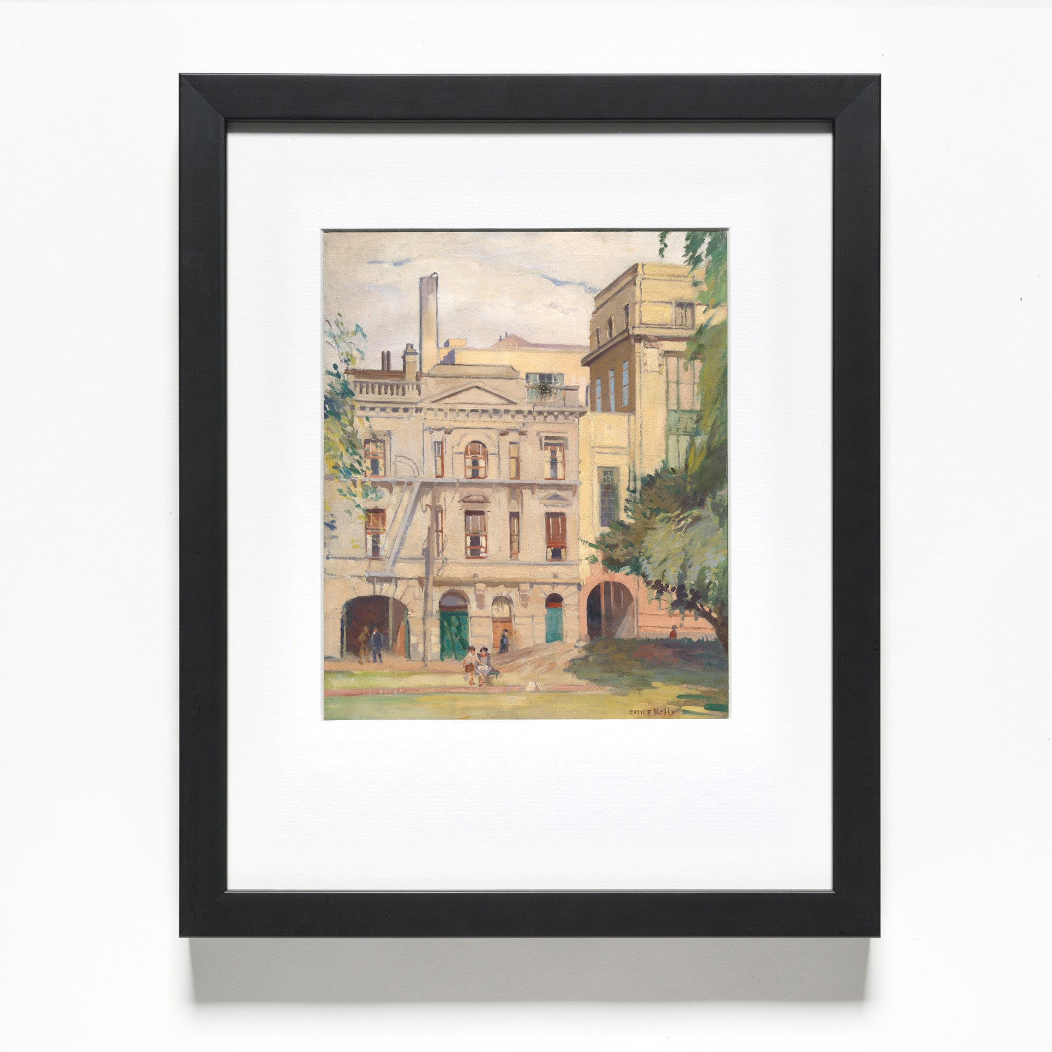 Cecil Kelly Clarendon Hotel...  Reproduction Print