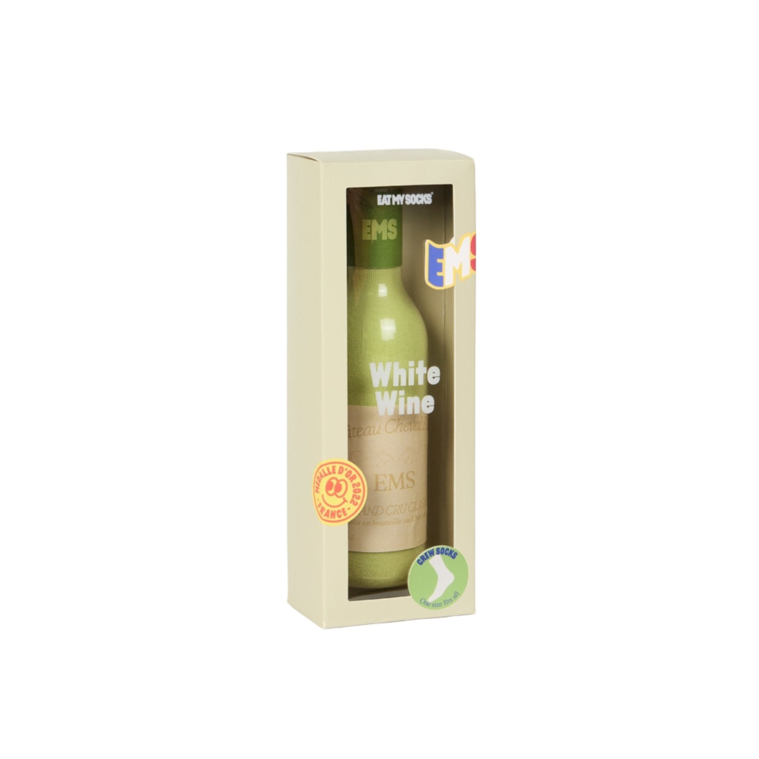 White Wine Adults Socks
