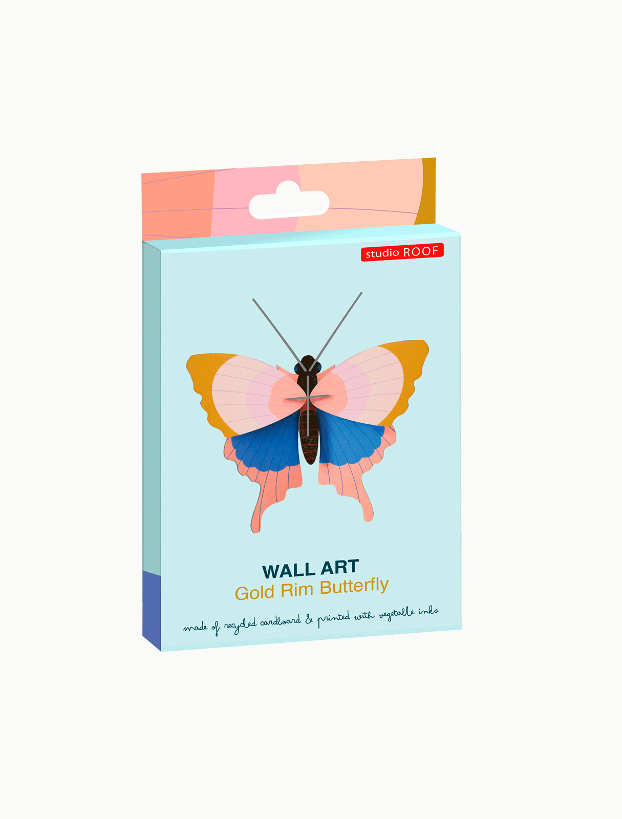 Gold Rim Butterfly Wall Art