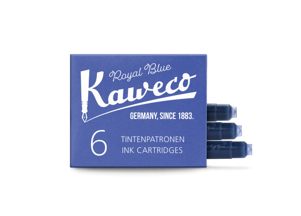 Kaweco Ink Cartridges 6 pack - Royal Blue