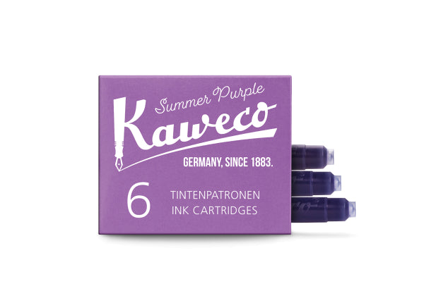 Kaweco Ink Cartridges 6 pack - Summer Purple