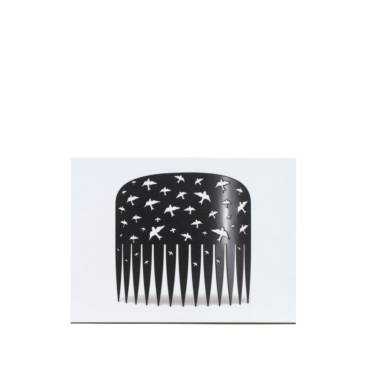 Lonnie Hutchinson "Comb (black)" Postcard