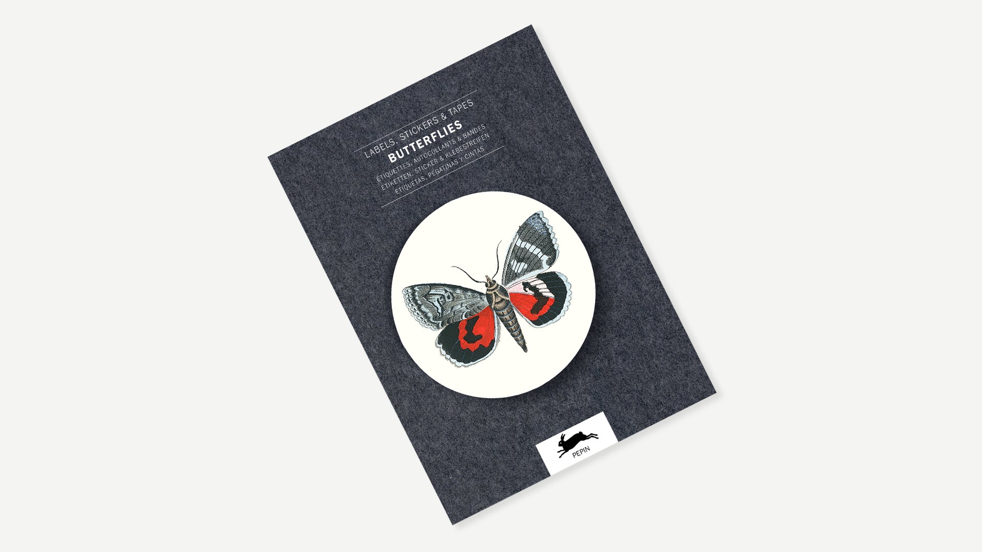 Pepin Butterflies Label & Sticker Book