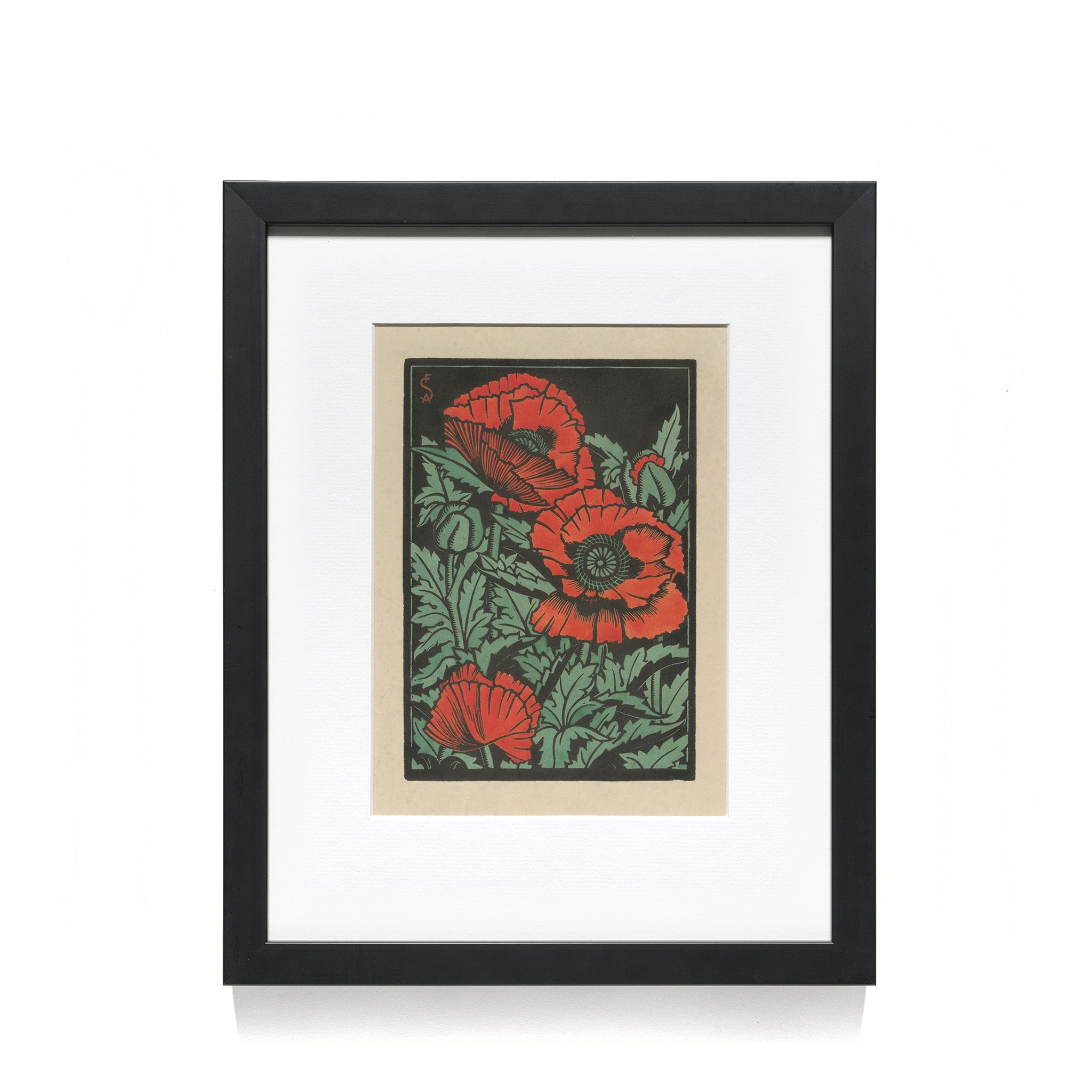 Francis A. Shurrock "Poppies" Reproduction Print