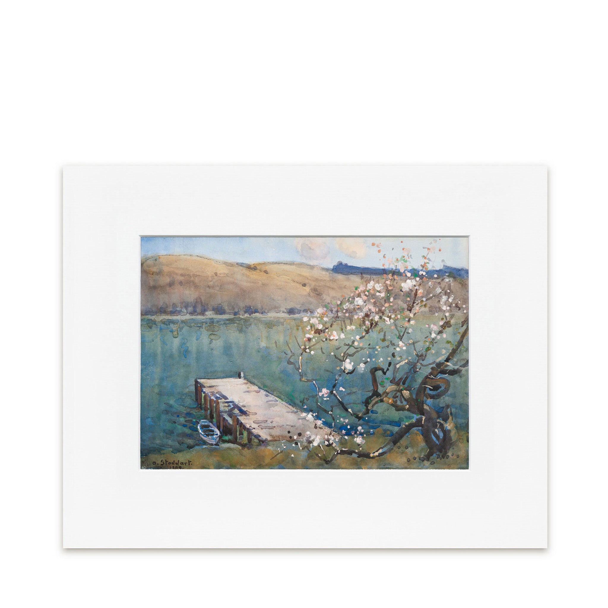 Margaret Stoddart "Diamond Harbour" Reproduction Print