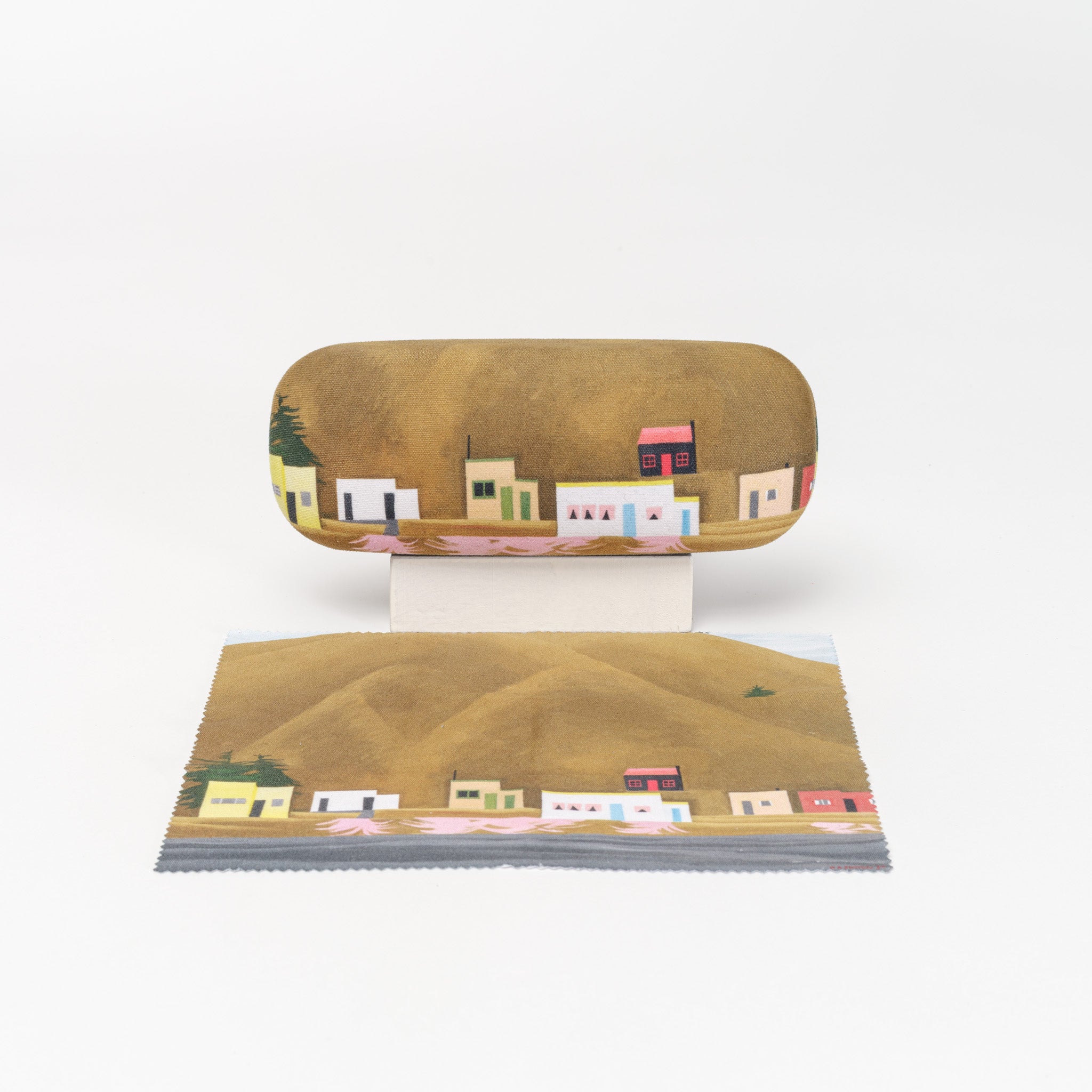 Bill Sutton Untitled [Te Onepoto/Taylors Mistake] Glasses Case with Lens Cloth