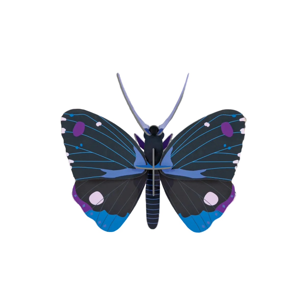 Blue Diadem Butterfly Wall Art