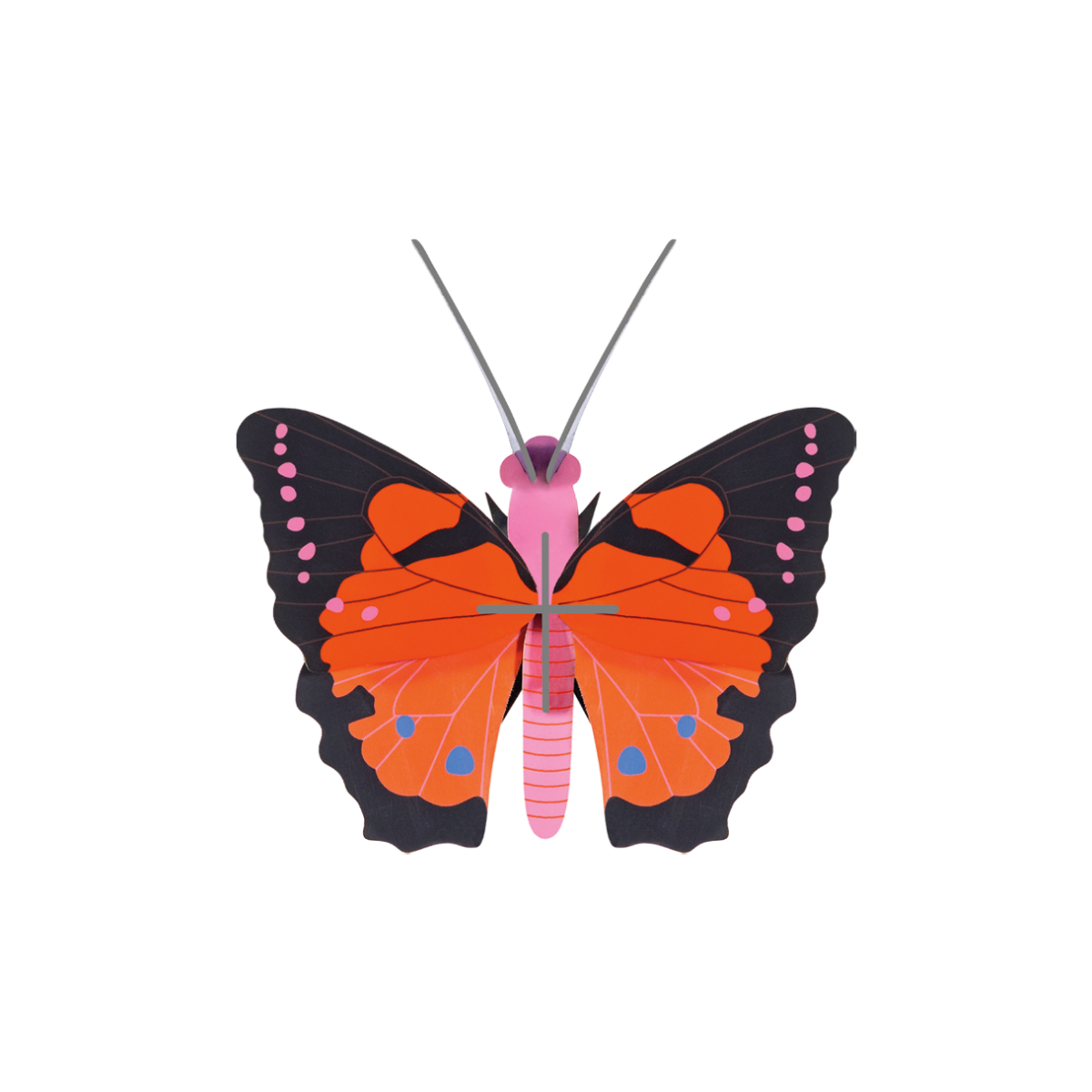 Large Fox Butterfly Wall Art