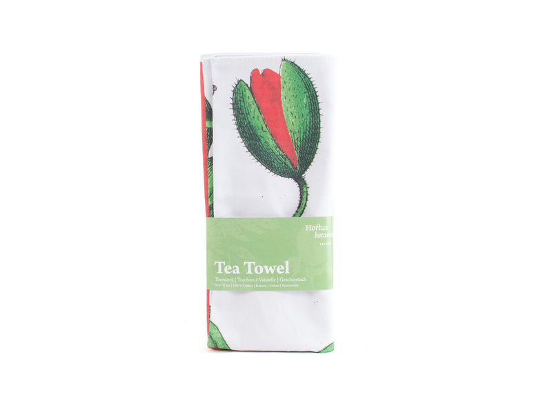 Poppy Tea Towel - Hortus Botanicus Leiden